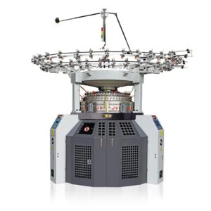 Bilgisayarlı Çift Plaka Jakar Örme Makinesi